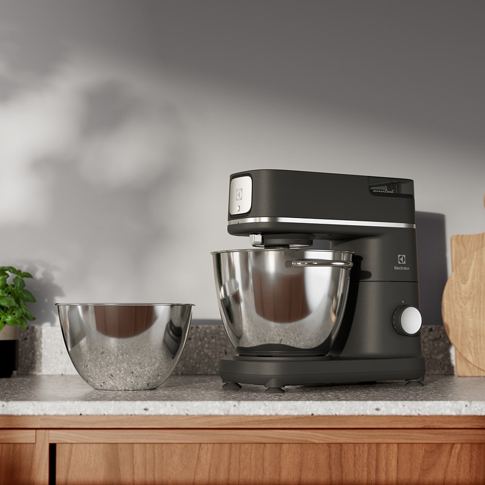 Robot de bucatarie ELECTROLUX Explore 6 E6KM1-8BPT, vas 6l, 1200W, 10 trepte viteza, negru-argintiu