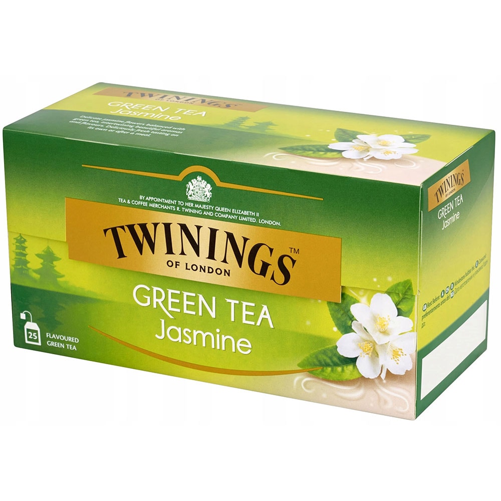Ceai verde TWININGS Iasomie, 25 buc, 45g