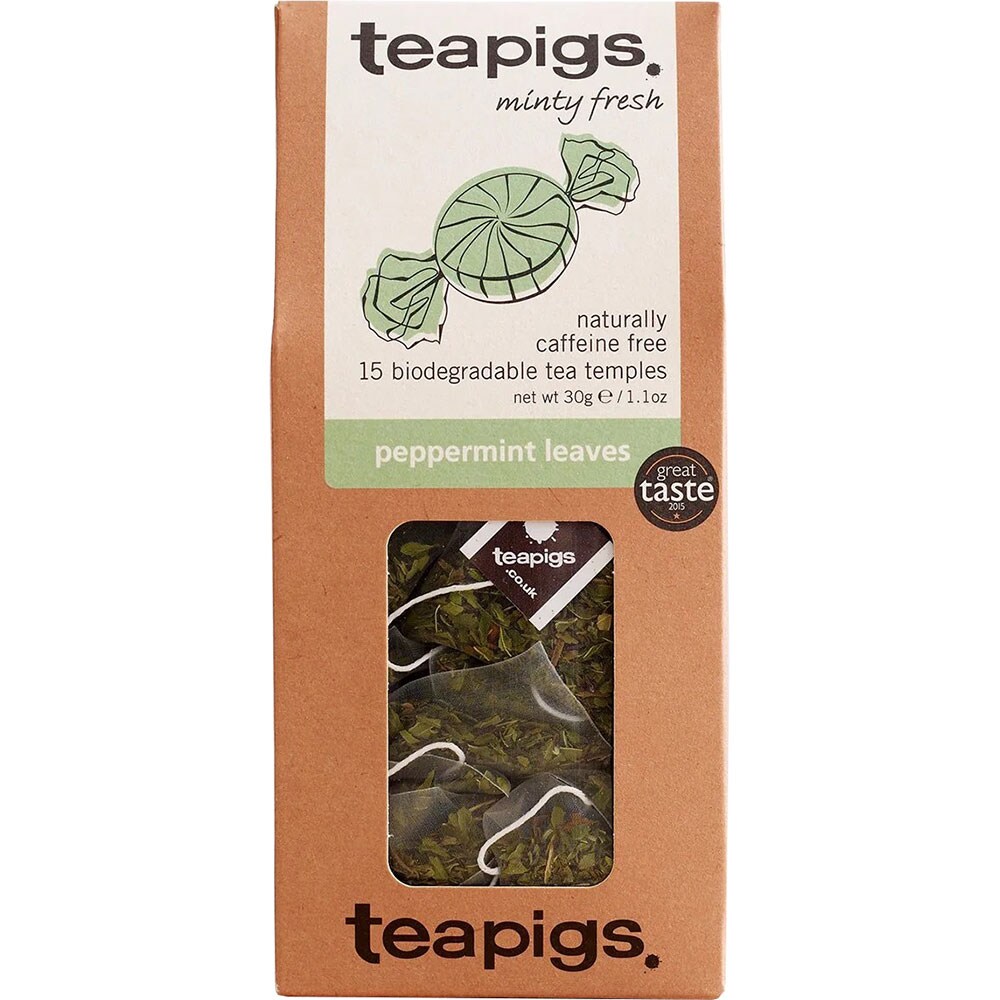 Ceai infuzie TEAPIGS Menta, 15 buc, 30g