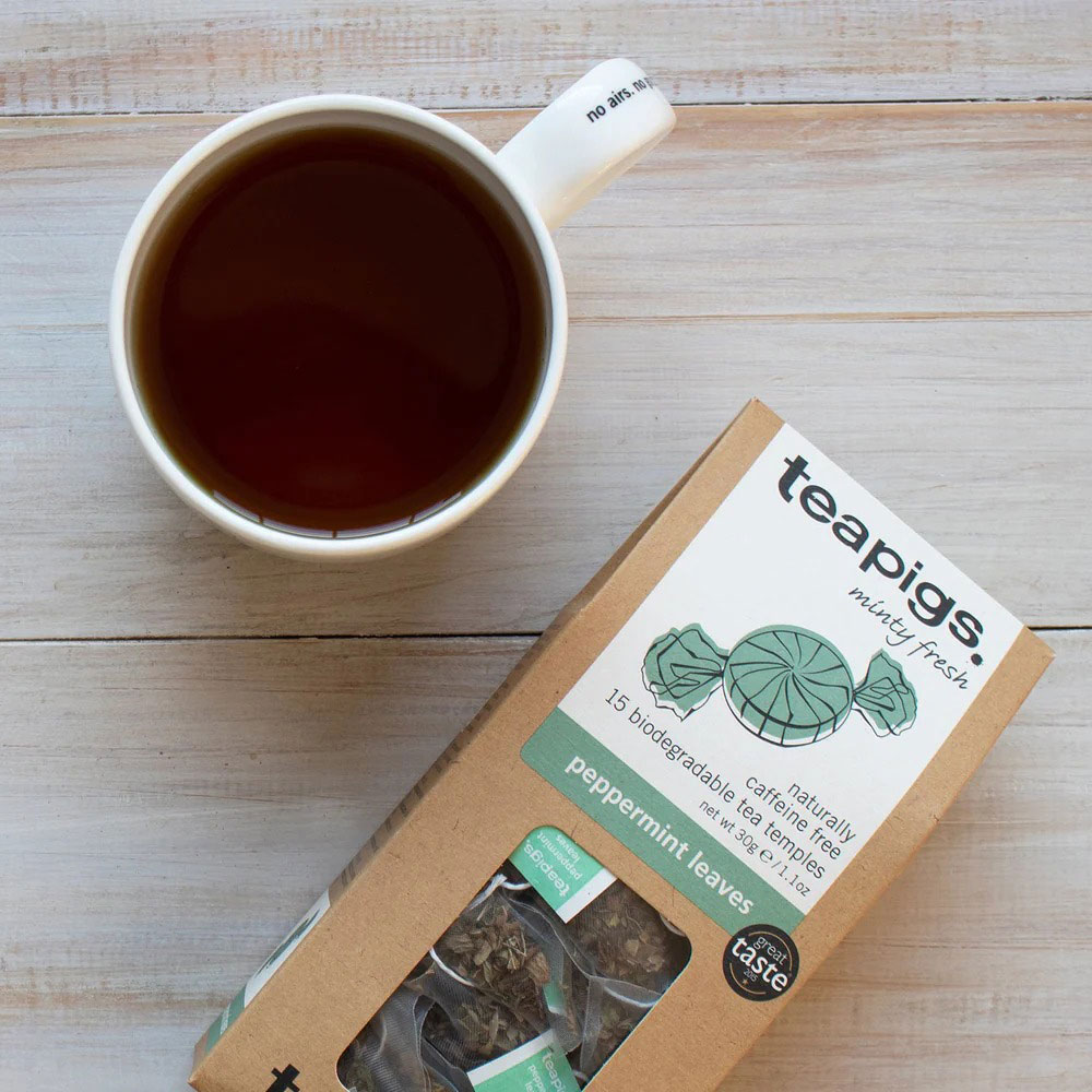 Ceai infuzie TEAPIGS Menta, 15 buc, 30g