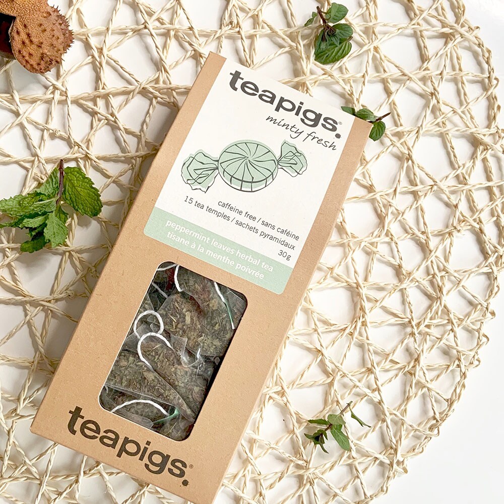 Ceai infuzie TEAPIGS Menta, 15 buc, 30g