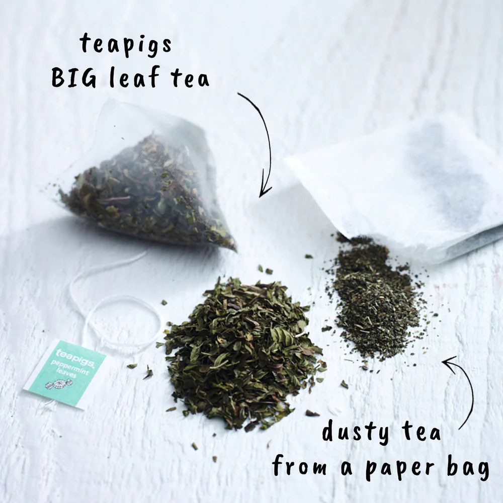 Ceai infuzie TEAPIGS Menta, 15 buc, 30g