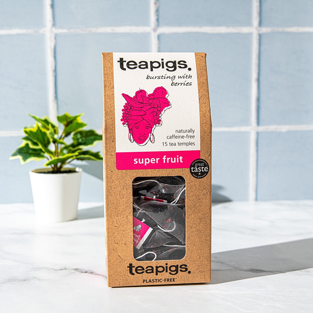 Ceai infuzie TEAPIGS Super Fruit, 37.5g, 15 buc