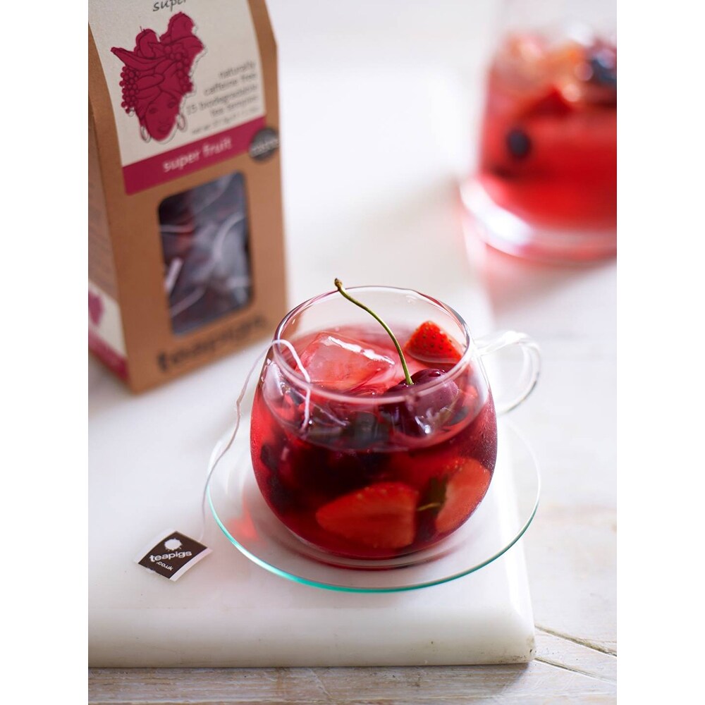 Ceai infuzie TEAPIGS Super Fruit, 37.5g, 15 buc