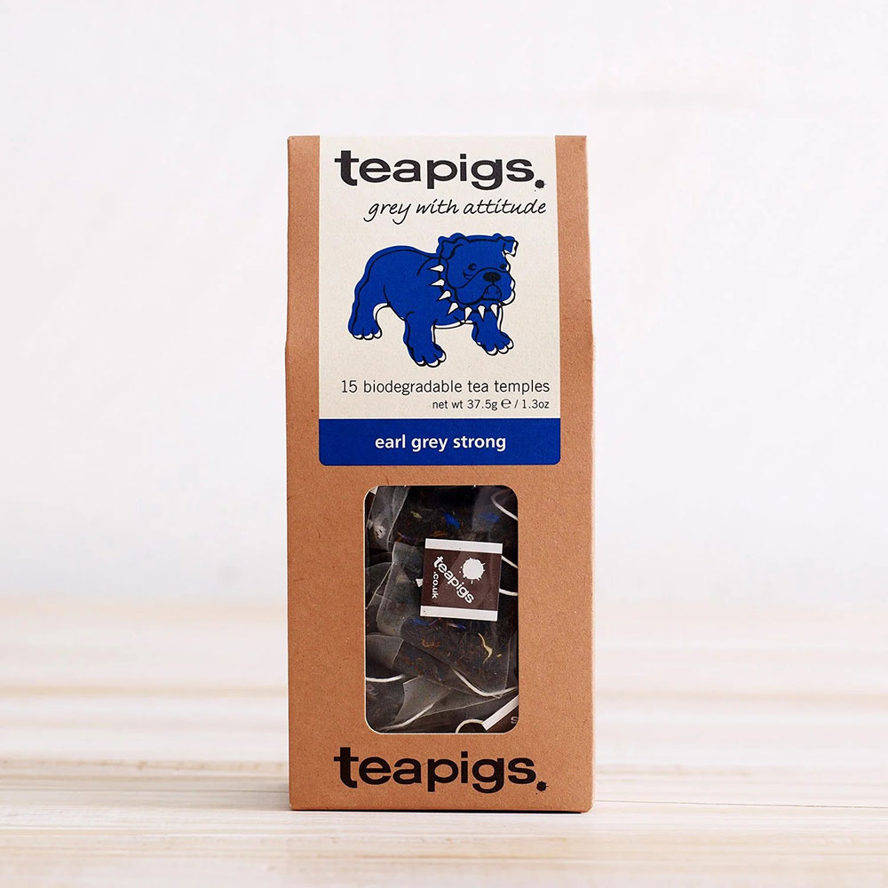 Ceai negru TEAPIGS Earl Grey, 15 buc, 37.5g
