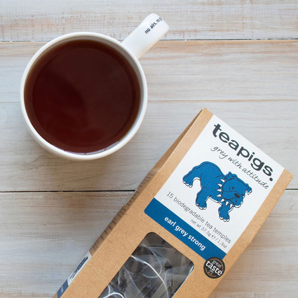 Ceai negru TEAPIGS Earl Grey, 15 buc, 37.5g