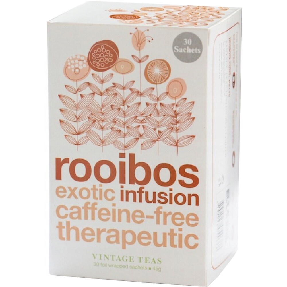 Ceai infuzie VINTAGE TEAS Rooibos, 45g, 30 buc