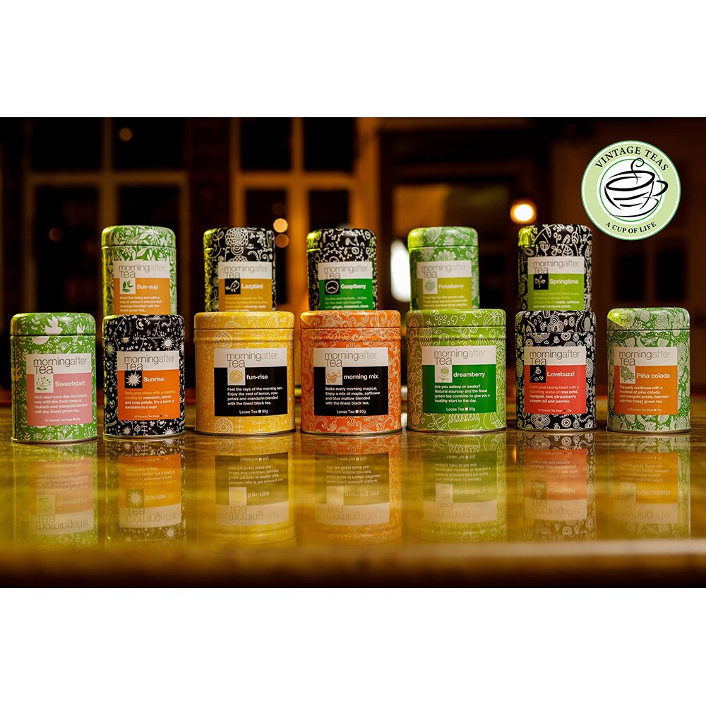 Ceai negru VINTAGE TEAS Morning Mix, 80g