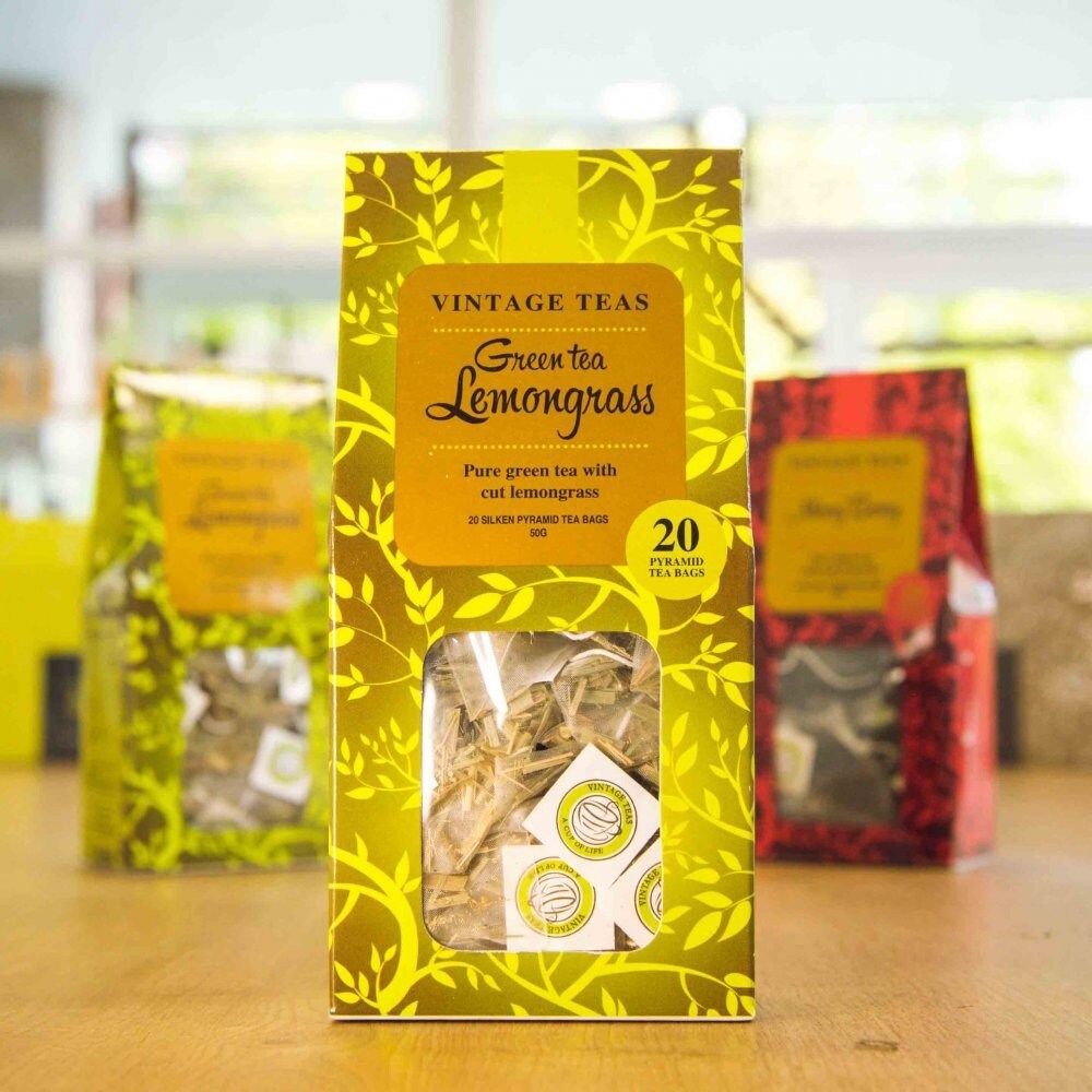 Ceai verde VINTAGE TEAS Lemongrass, 50g, 20 buc