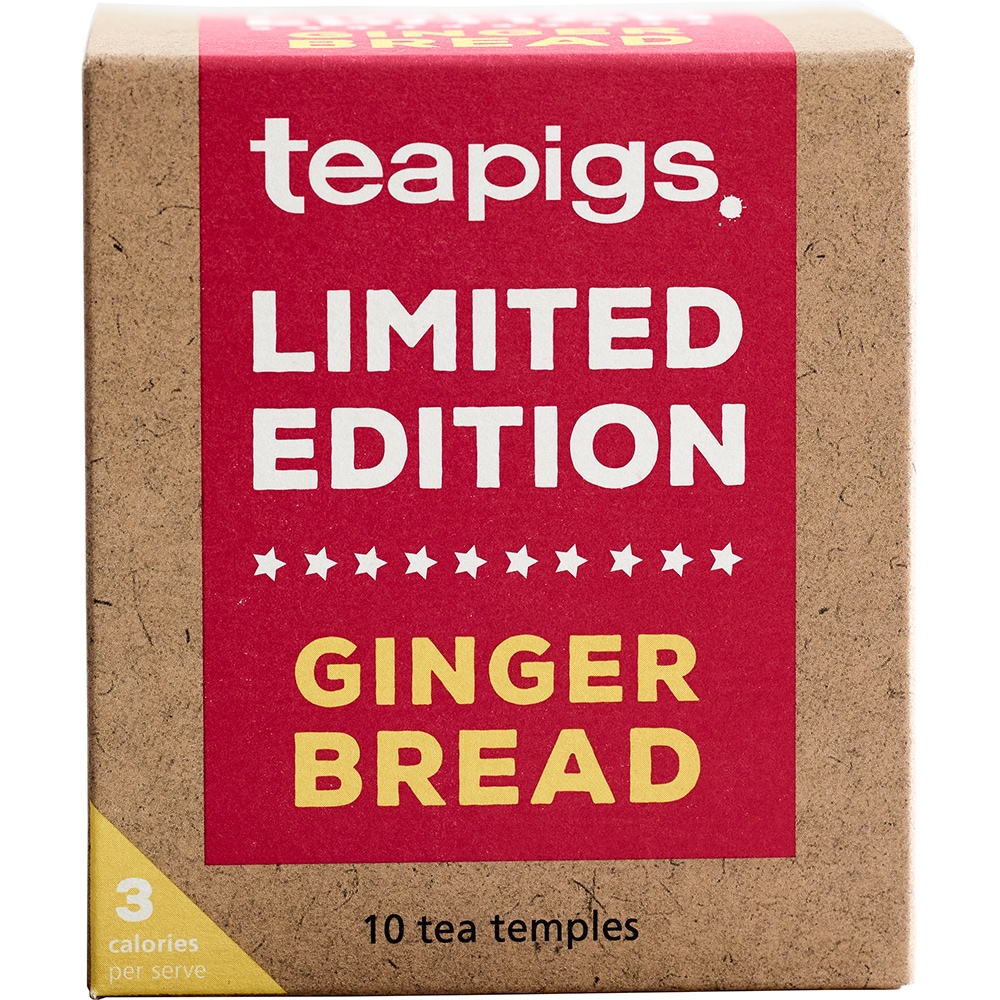 Ceai infuzie TEAPIGS Turta dulce, 10 buc, 43g