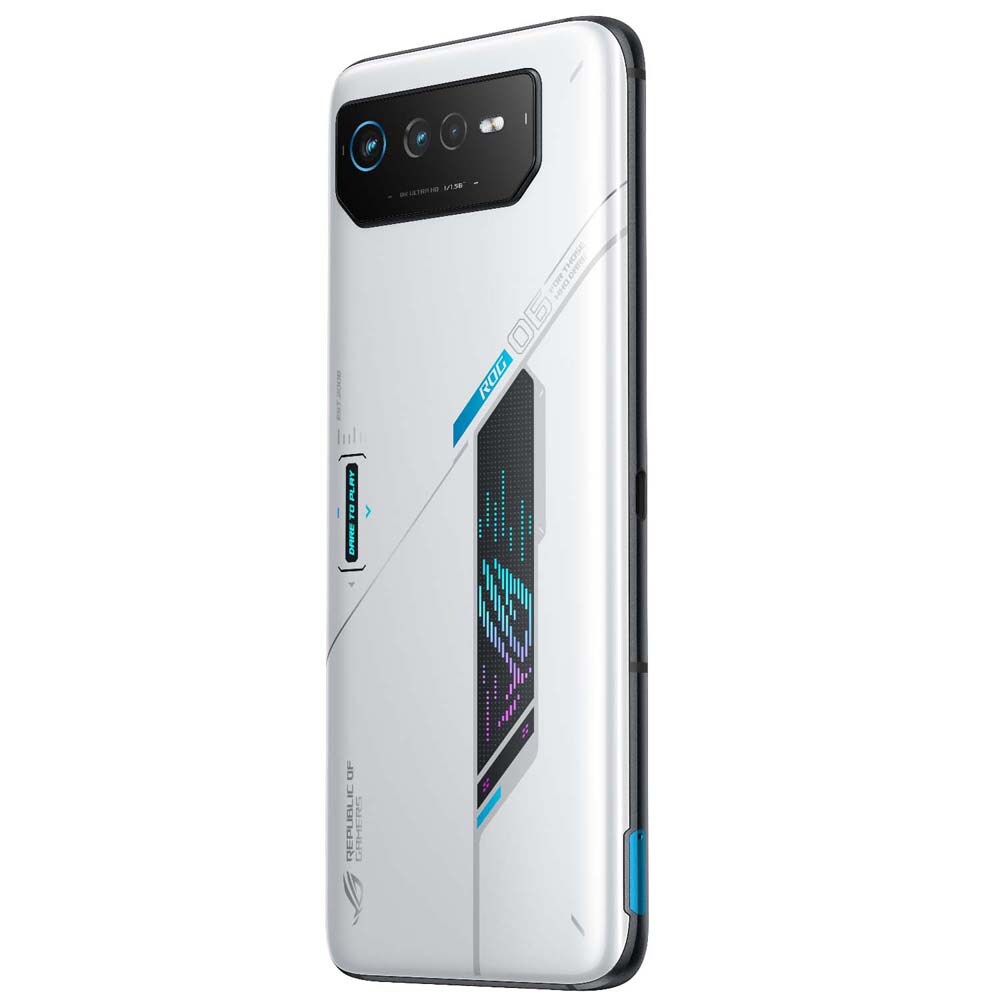 Telefon ASUS ROG Phone 6 5G, 256GB, 12GB RAM, Dual SIM, Storm White