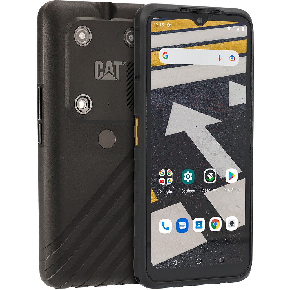 Telefon CAT S53 5G, 128GB, 6GB RAM, Dual SIM, negru
