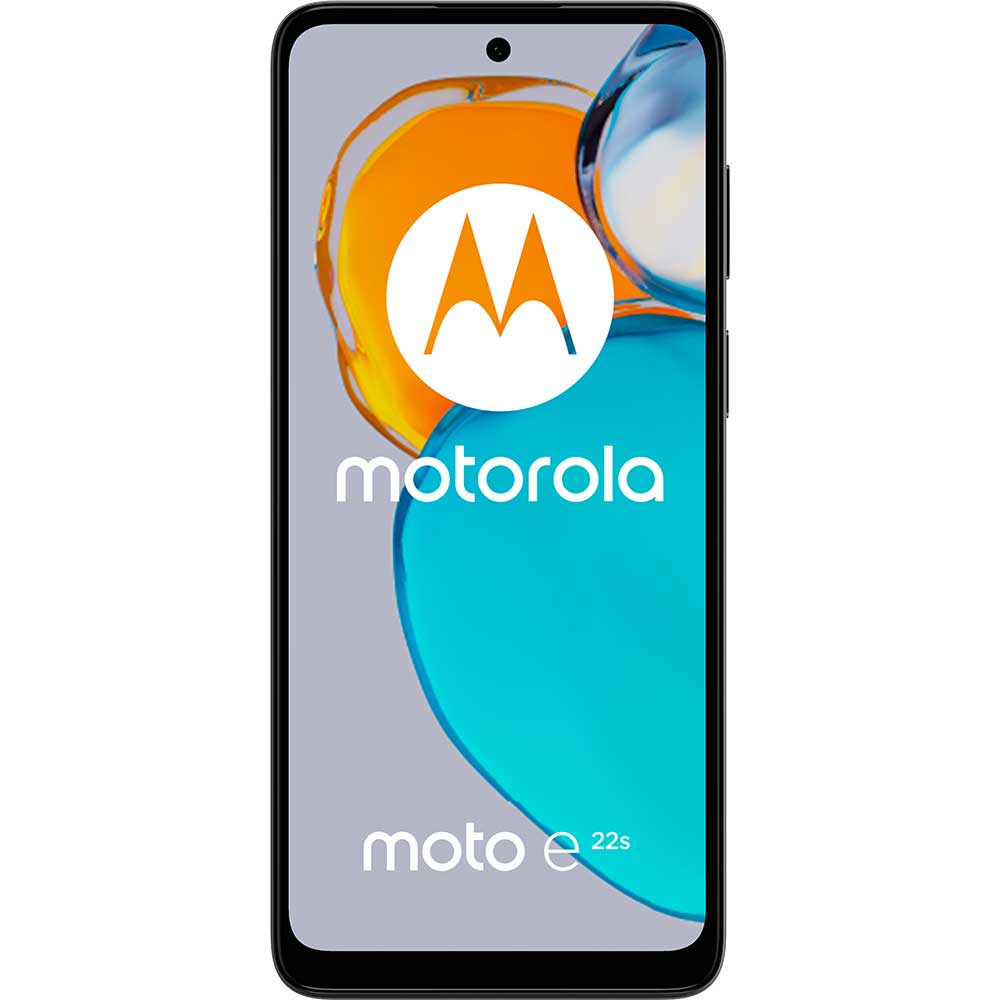 Telefon MOTOROLA Moto E22s, 64GB, 4GB RAM, Dual SIM, Cosmic Black