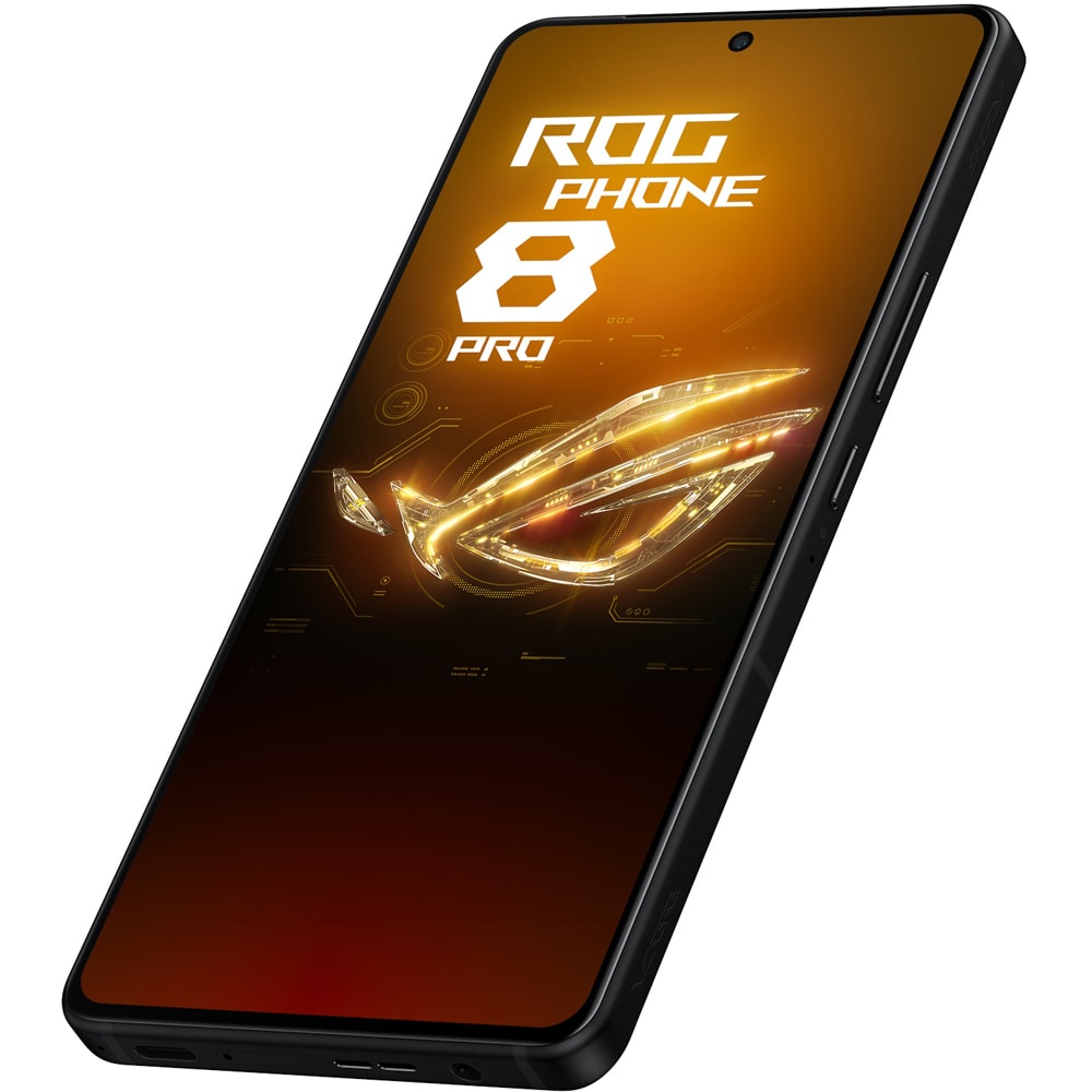 Telefon ASUS ROG Phone 8 Pro 5G, 512GB, 16GB RAM, Dual SIM, Phantom Black