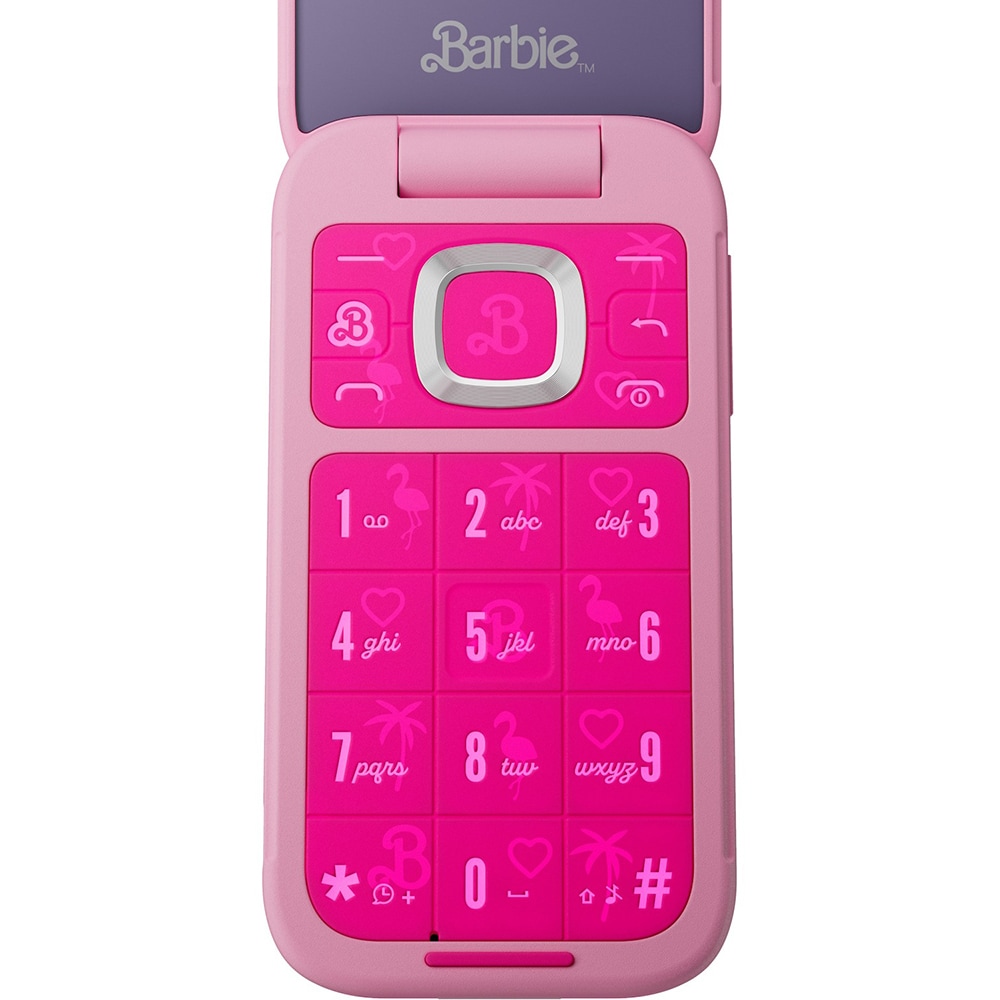 Telefon HMD Barbie Phone, 128MB, 64MB RAM, 4G, Dual SIM, Pink