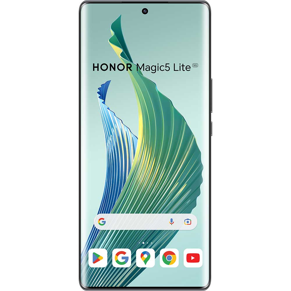 Telefon HONOR Magic5 Lite 5G, 256GB, 8GB RAM, Dual SIM, Midnight Black