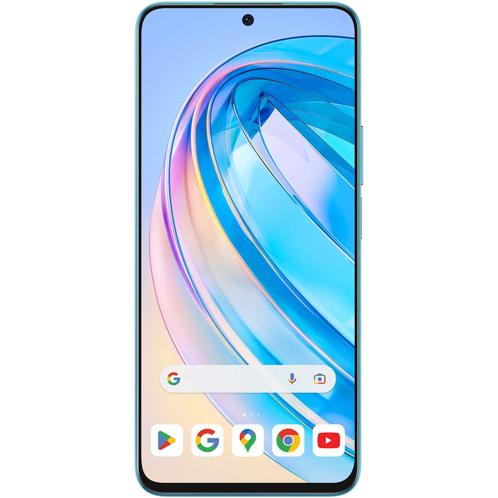 Telefon HONOR X8a, 128GB, 6GB RAM, Dual SIM, Cyan Lake