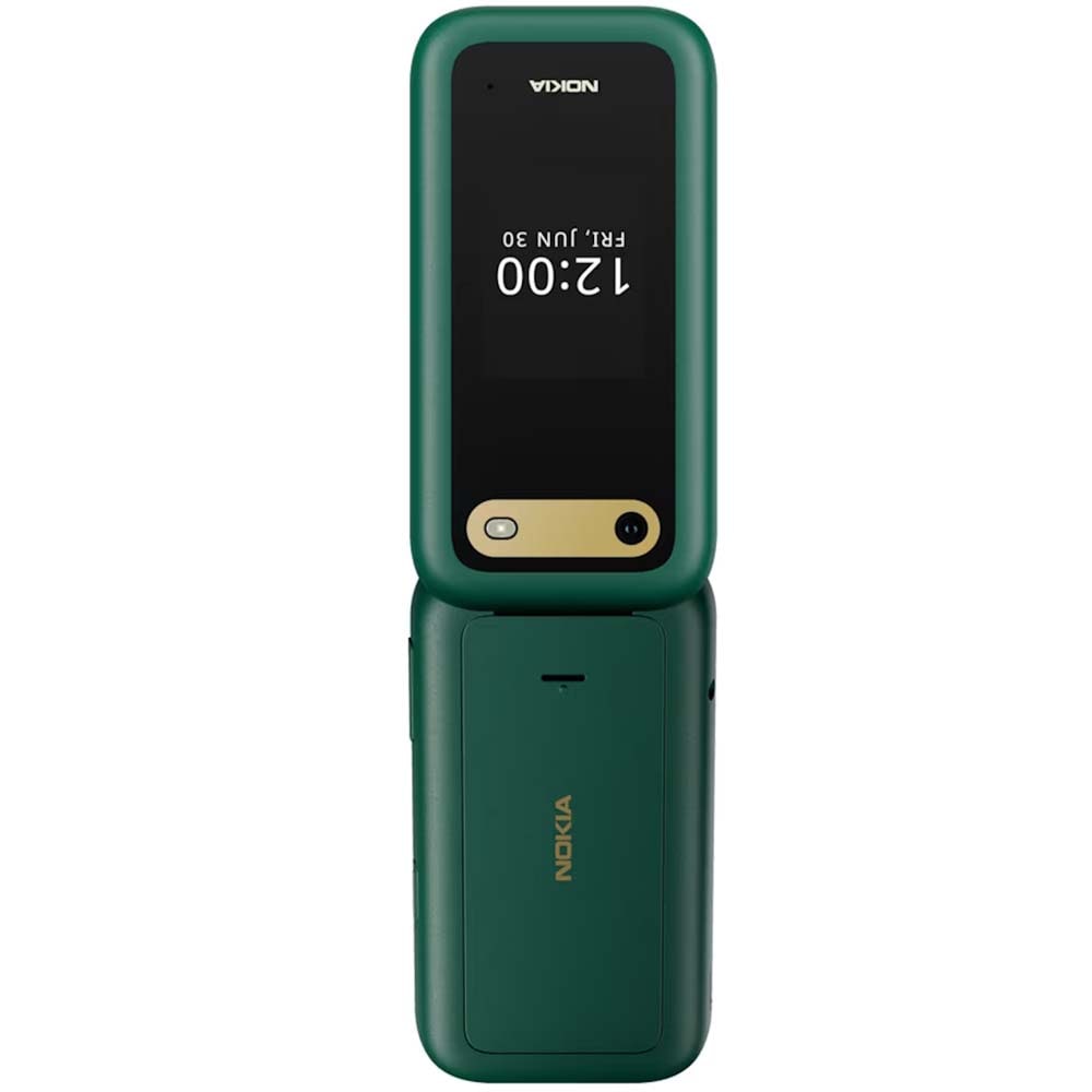 Telefon mobil NOKIA 2660 Flip, 128MB, 48MB RAM, 4G, Dual SIM, Lush Green