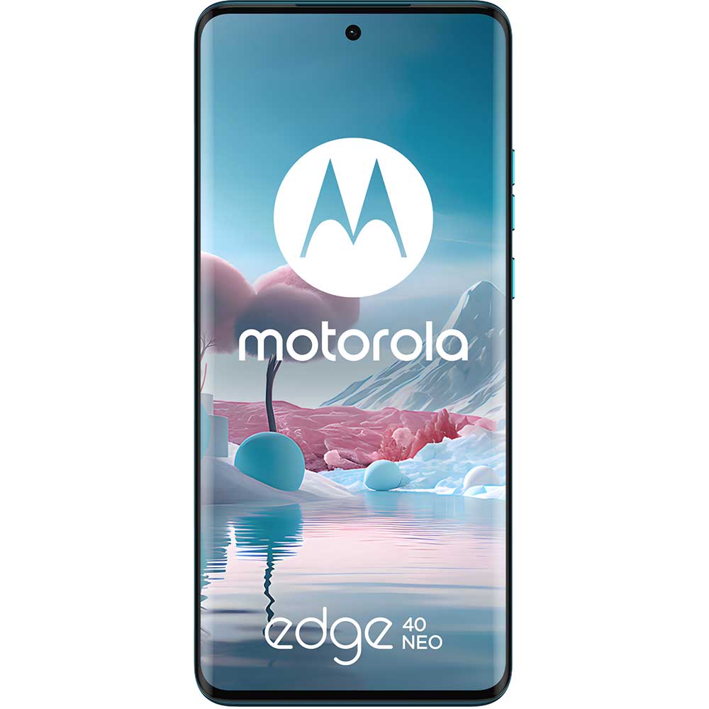 Telefon MOTOROLA Edge 40 Neo 5G, 256GB, 12GB RAM, Dual SIM, Caneel Bay
