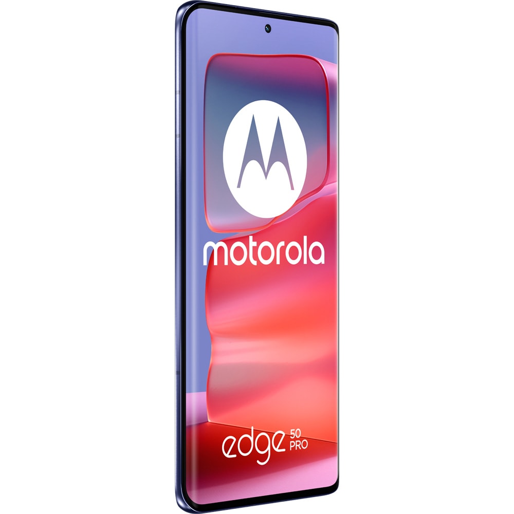 Telefon MOTOROLA Edge 50 Pro 5G, 512GB, 12GB RAM, Dual SIM, Luxe Lavander
