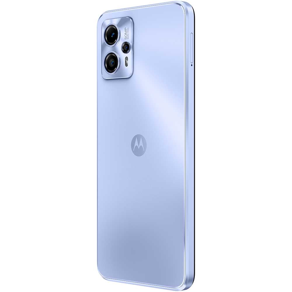 Telefon MOTOROLA Moto G13, 128GB, 4GB RAM, Dual SIM, Lavender Blue