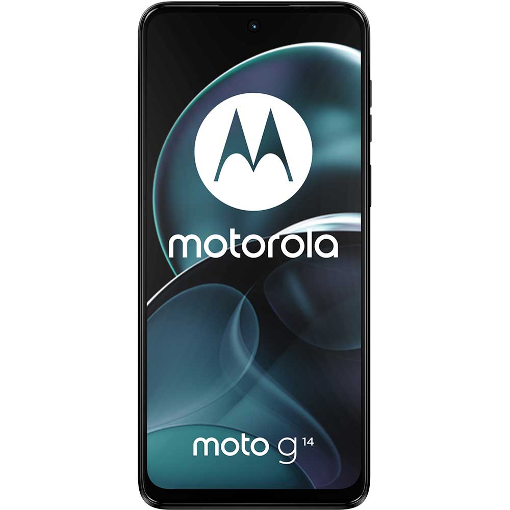 Telefon MOTOROLA Moto G14, 128GB, 4GB RAM, Dual SIM, Steel Gray