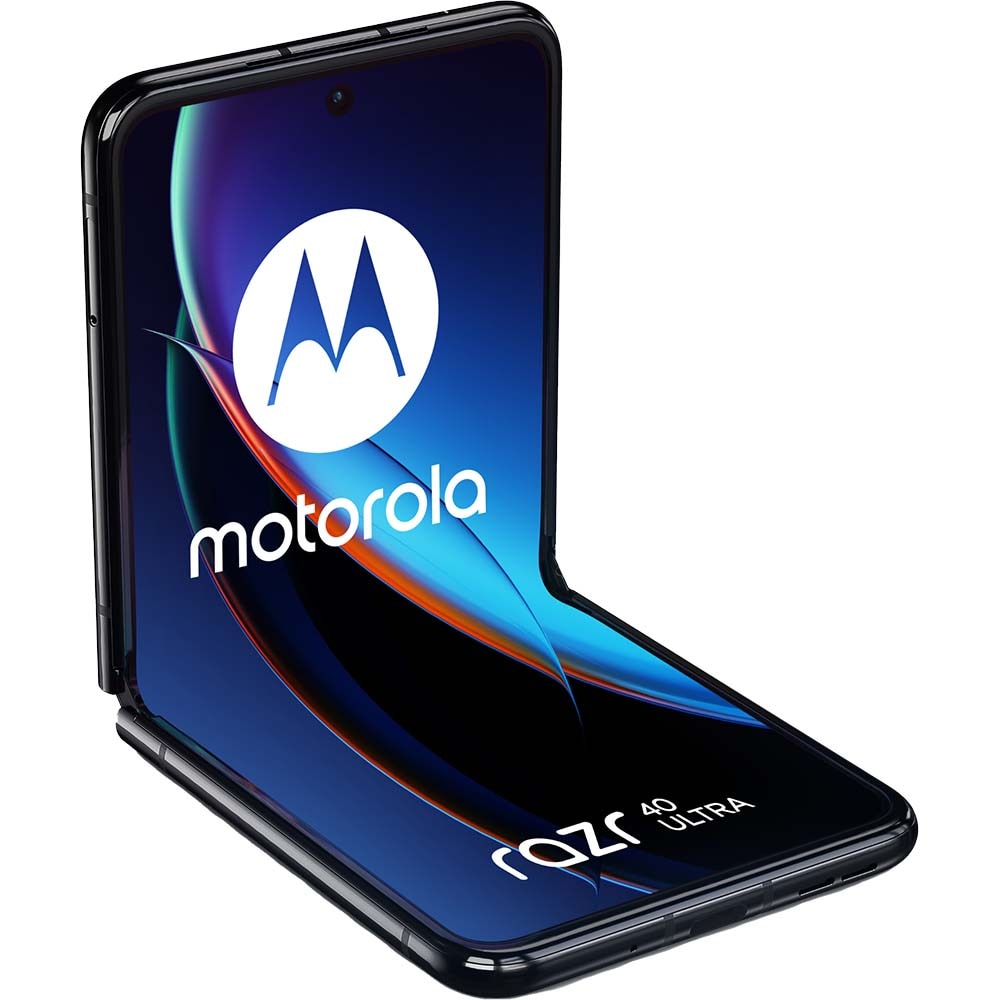 Telefon MOTOROLA Razr 40 Ultra 5G, 256GB, 8GB RAM, Dual SIM, Infinite Black