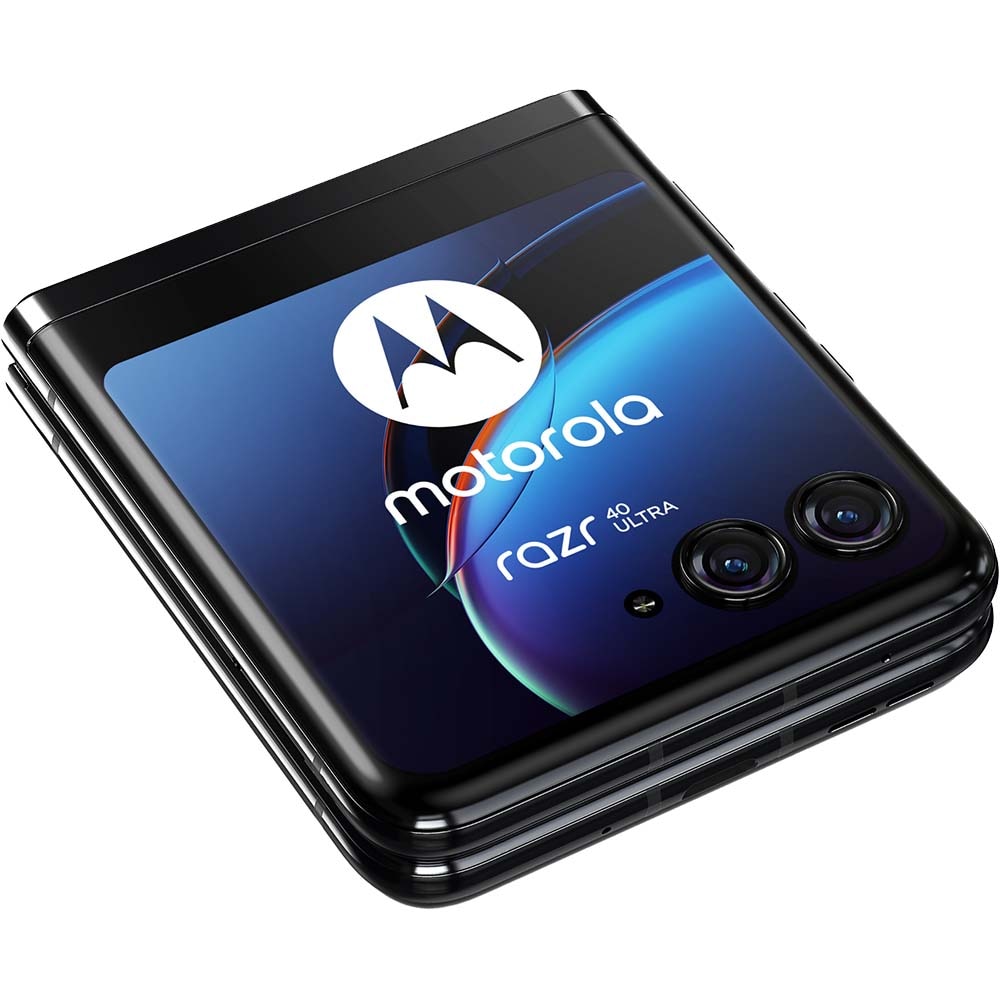 Telefon MOTOROLA Razr 40 Ultra 5G, 256GB, 8GB RAM, Dual SIM, Infinite Black