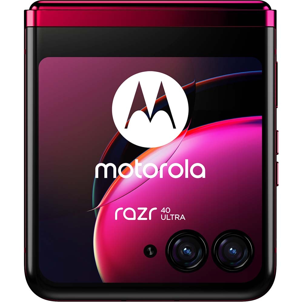 Telefon MOTOROLA Razr 40 Ultra 5G, 256GB, 8GB RAM, Dual SIM, Viva Magenta