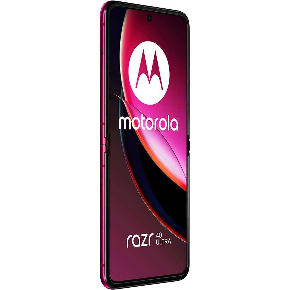 Telefon MOTOROLA Razr 40 Ultra 5G, 256GB, 8GB RAM, Dual SIM, Viva Magenta