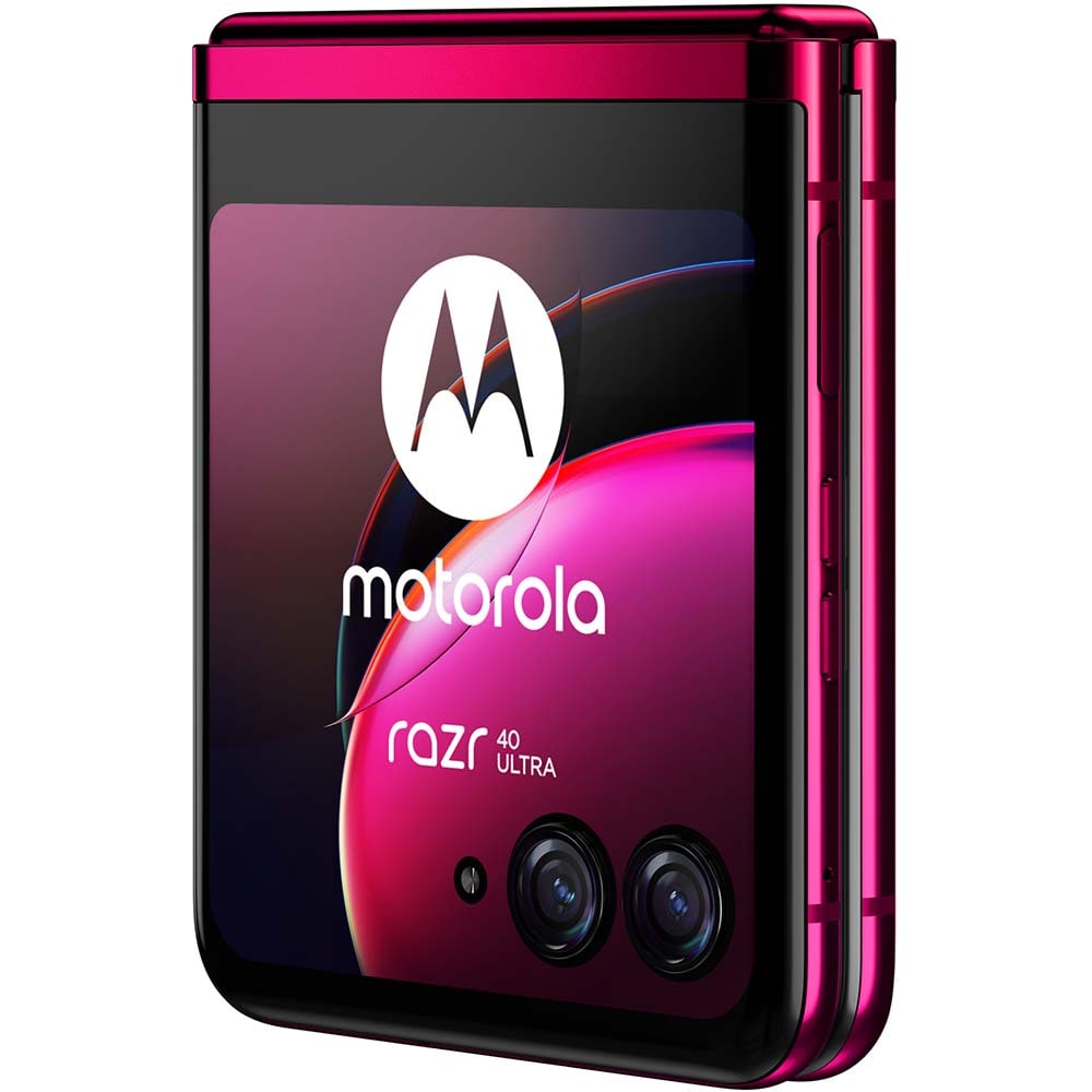 Telefon MOTOROLA Razr 40 Ultra 5G, 256GB, 8GB RAM, Dual SIM, Viva Magenta
