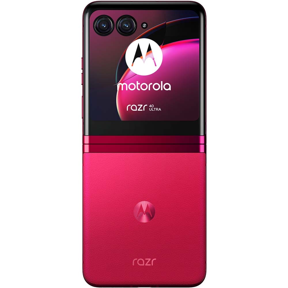 Telefon MOTOROLA Razr 40 Ultra 5G, 256GB, 8GB RAM, Dual SIM, Viva Magenta