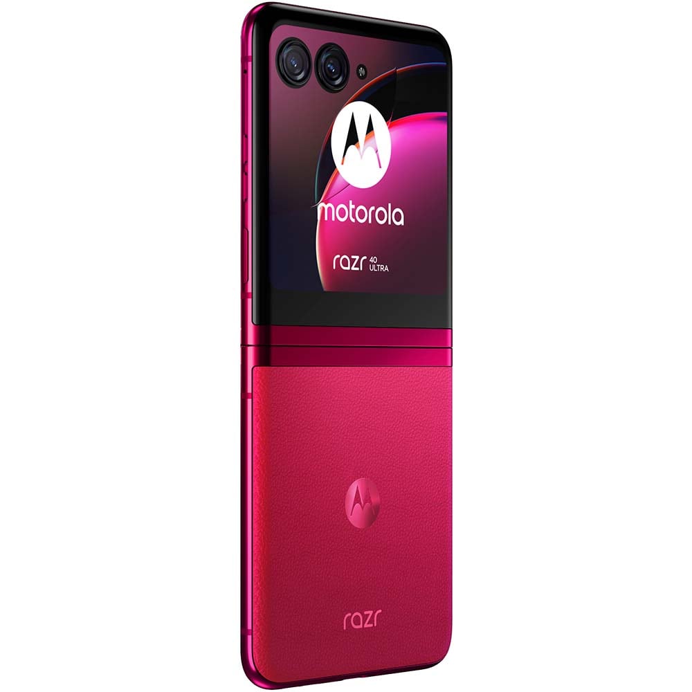 Telefon MOTOROLA Razr 40 Ultra 5G, 256GB, 8GB RAM, Dual SIM, Viva Magenta