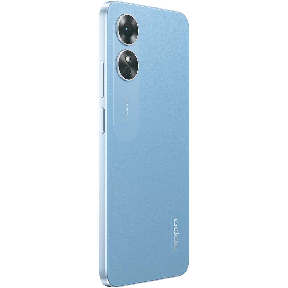 Telefon OPPO A17, 64GB, 4GB RAM, Dual SIM, Lake Blue