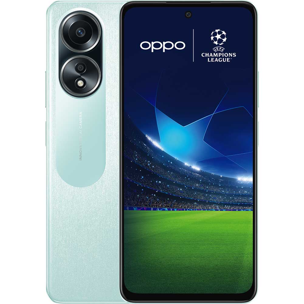 Telefon OPPO A58, 128GB, 6GB RAM, Dual SIM, Dazzling Green