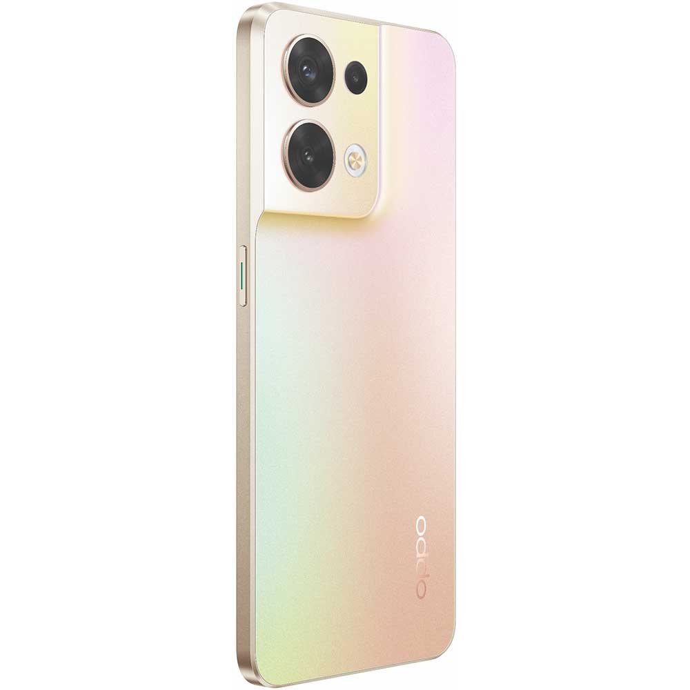Telefon OPPO Reno8 5G, 256GB, 8GB RAM, Dual SIM, Shimmer Gold