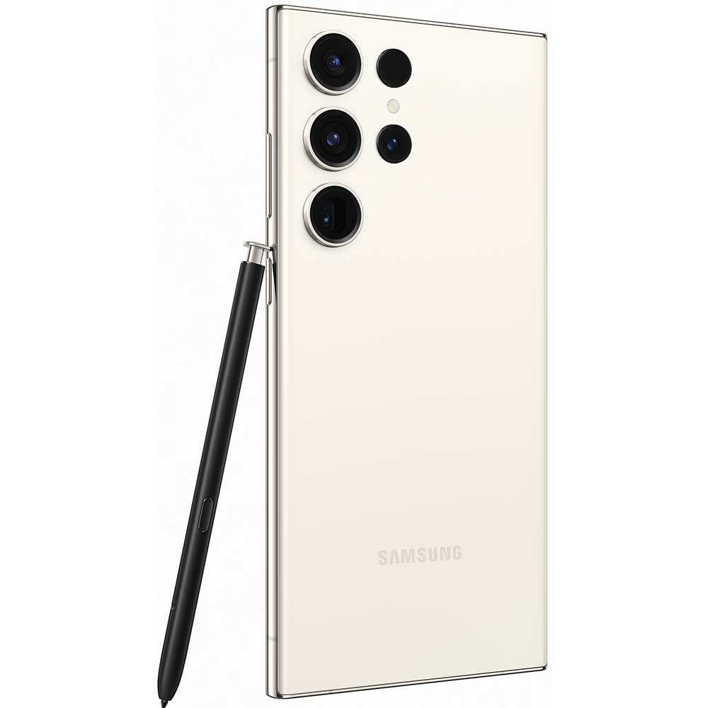 Telefon SAMSUNG Galaxy S23 Ultra 5G, 256GB, 8GB RAM, Dual SIM, Cream