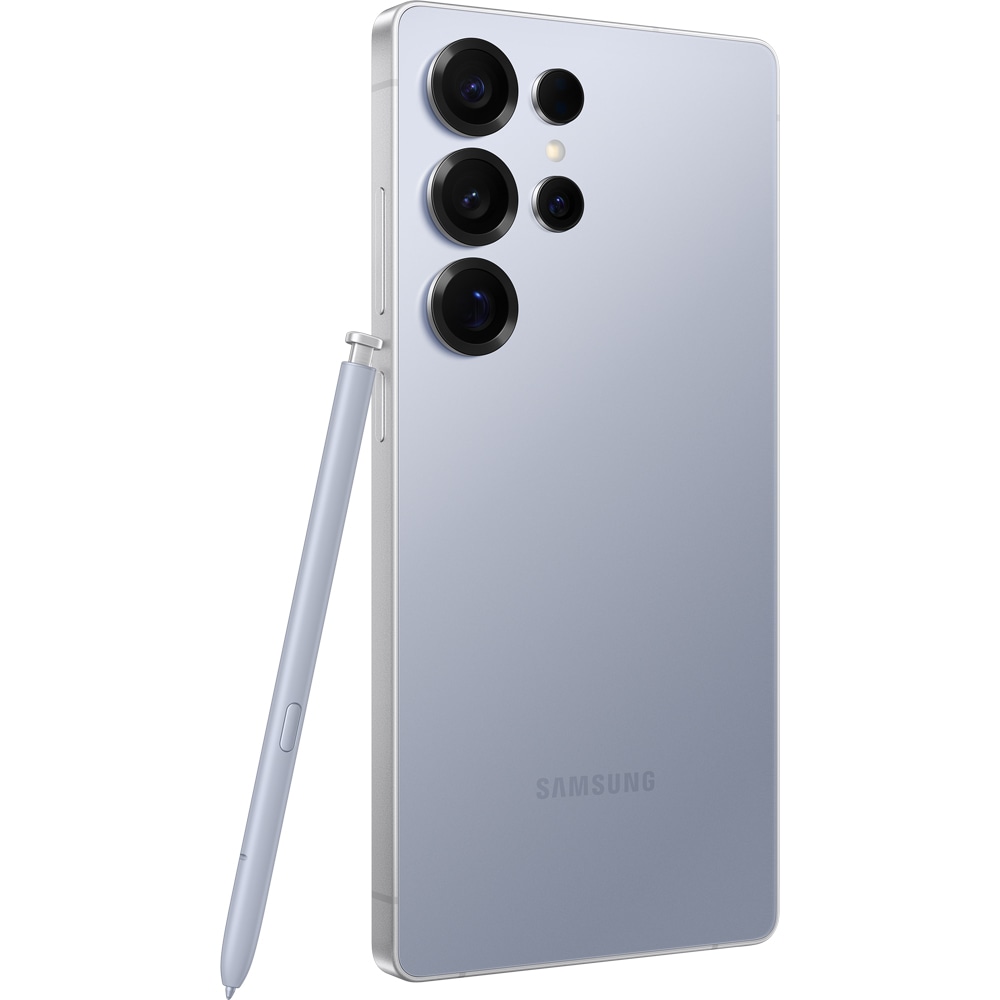 Telefon SAMSUNG Galaxy S25 Ultra 5G, 512GB, 12GB RAM, Dual SIM, Titanium Silver Blue