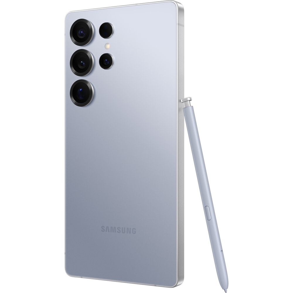 Telefon SAMSUNG Galaxy S25 Ultra 5G, 512GB, 12GB RAM, Dual SIM, Titanium Silver Blue