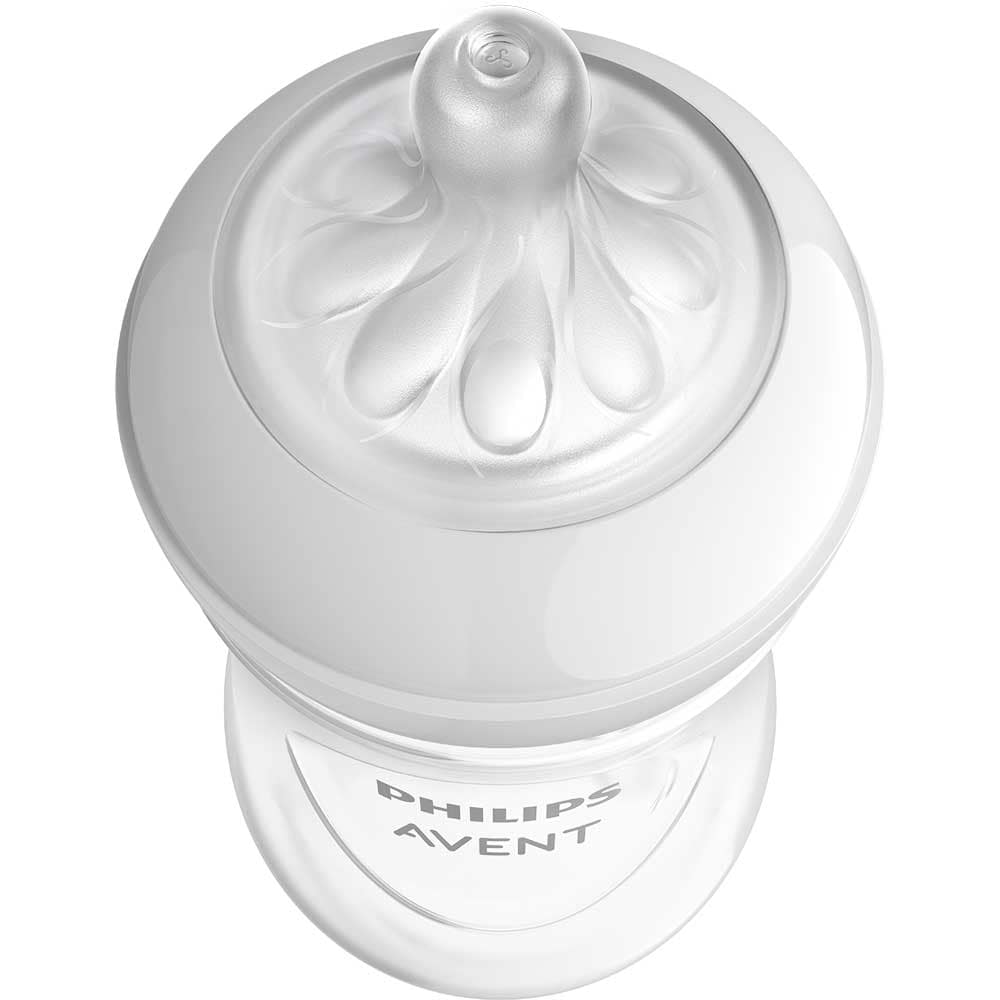 Set tetine PHILIPS AVENT Natural Response SCY965/02, flux rapid, 6 luni+, 2 buc, silicon