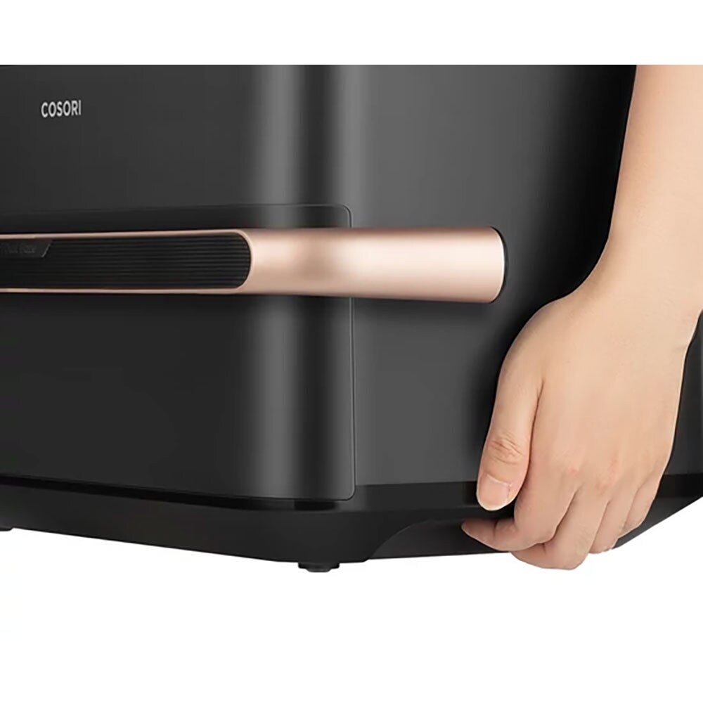 Friteuza cu aer cald dubla COSORI CAF-TF101S-AEUR-204A, 10l, 2800W, negru-auriu