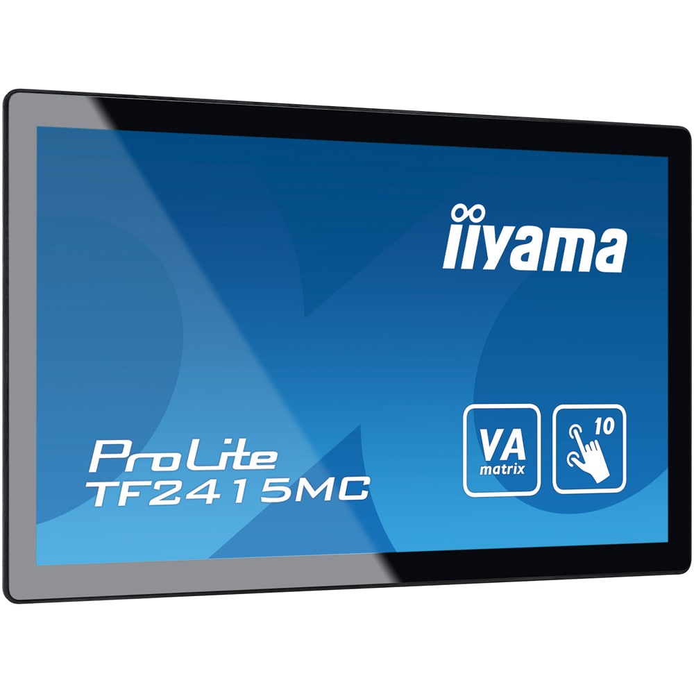 Monitor LED VA IIYAMA ProLite TF2415MC-B2, 23.8", Touch, Full HD, 60Hz, negru