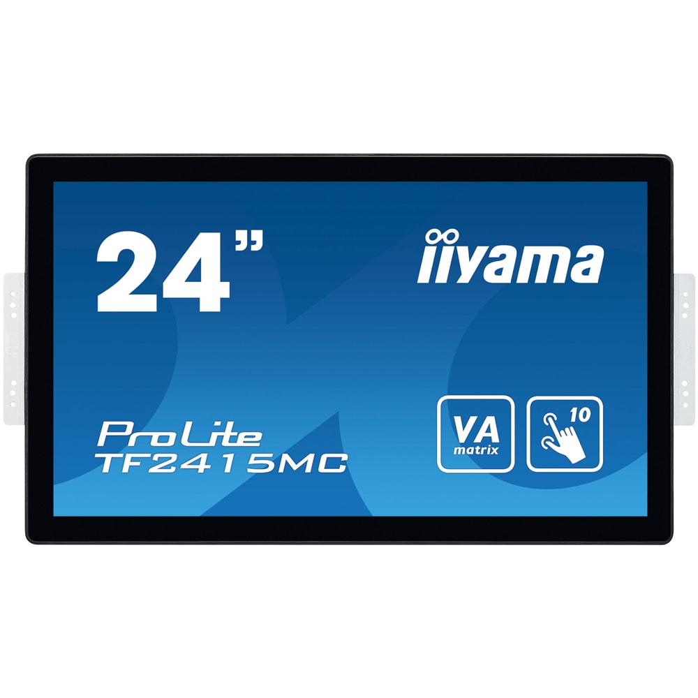 Monitor LED VA IIYAMA ProLite TF2415MC-B2, 23.8", Touch, Full HD, 60Hz, negru