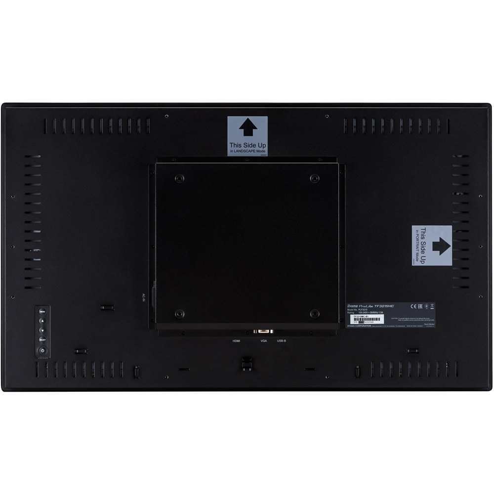 Monitor LED VA IIYAMA ProLite TF3215MC-B2AG, 31.5", Touch, Full HD, 60Hz, negru