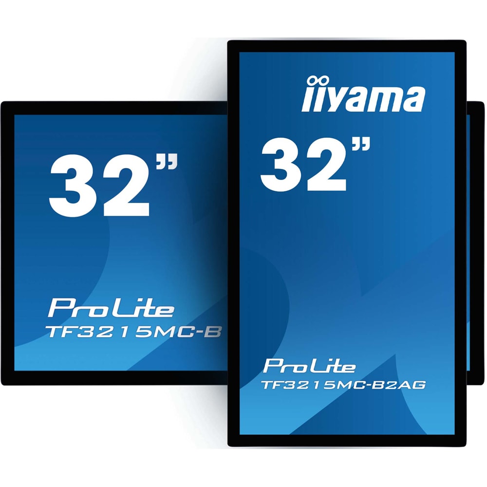 Monitor LED VA IIYAMA ProLite TF3215MC-B2AG, 31.5", Touch, Full HD, 60Hz, negru