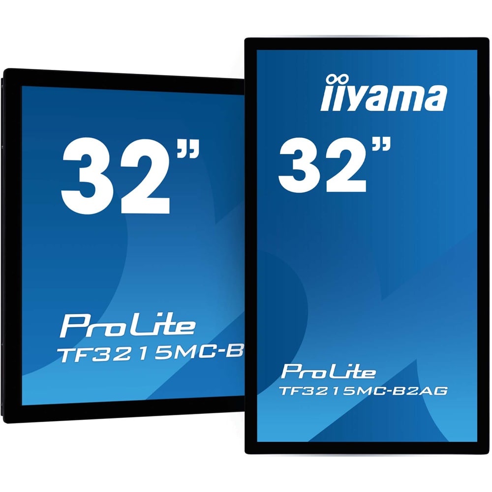 Monitor LED VA IIYAMA ProLite TF3215MC-B2AG, 31.5", Touch, Full HD, 60Hz, negru