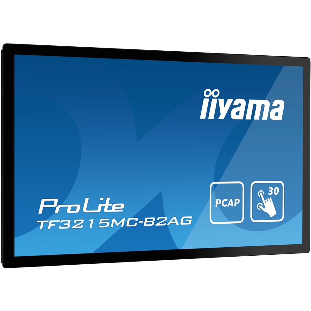 Monitor LED VA IIYAMA ProLite TF3215MC-B2AG, 31.5", Touch, Full HD, 60Hz, negru
