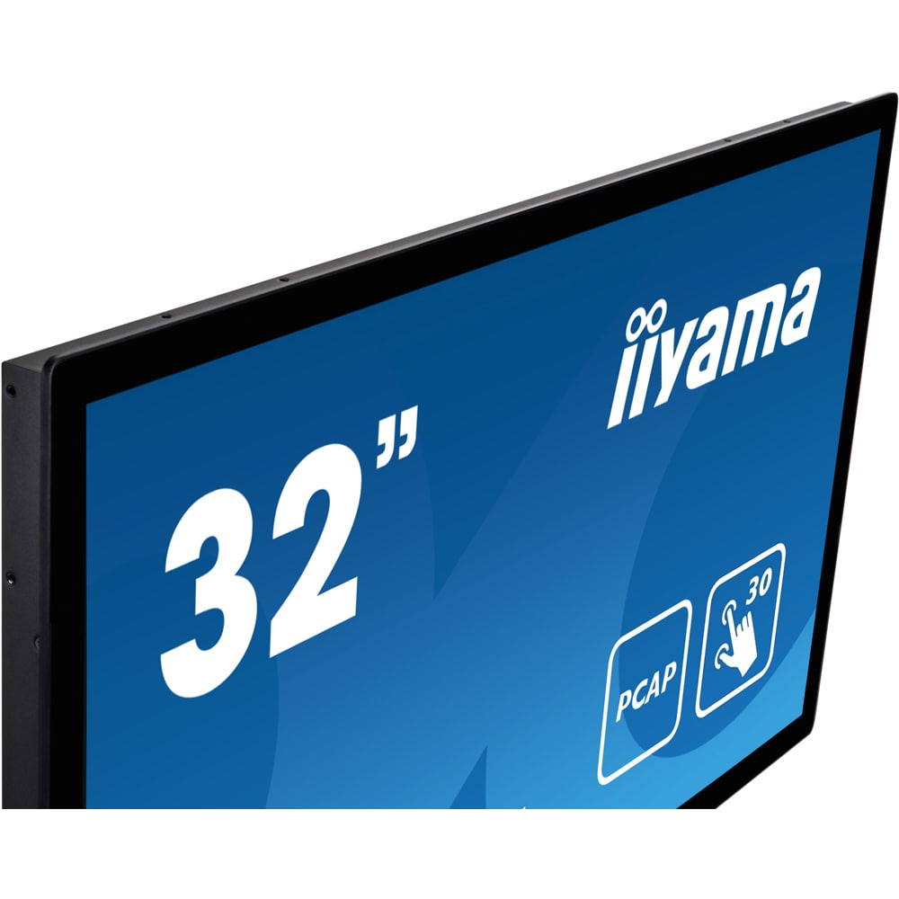 Monitor LED VA IIYAMA ProLite TF3215MC-B2AG, 31.5", Touch, Full HD, 60Hz, negru