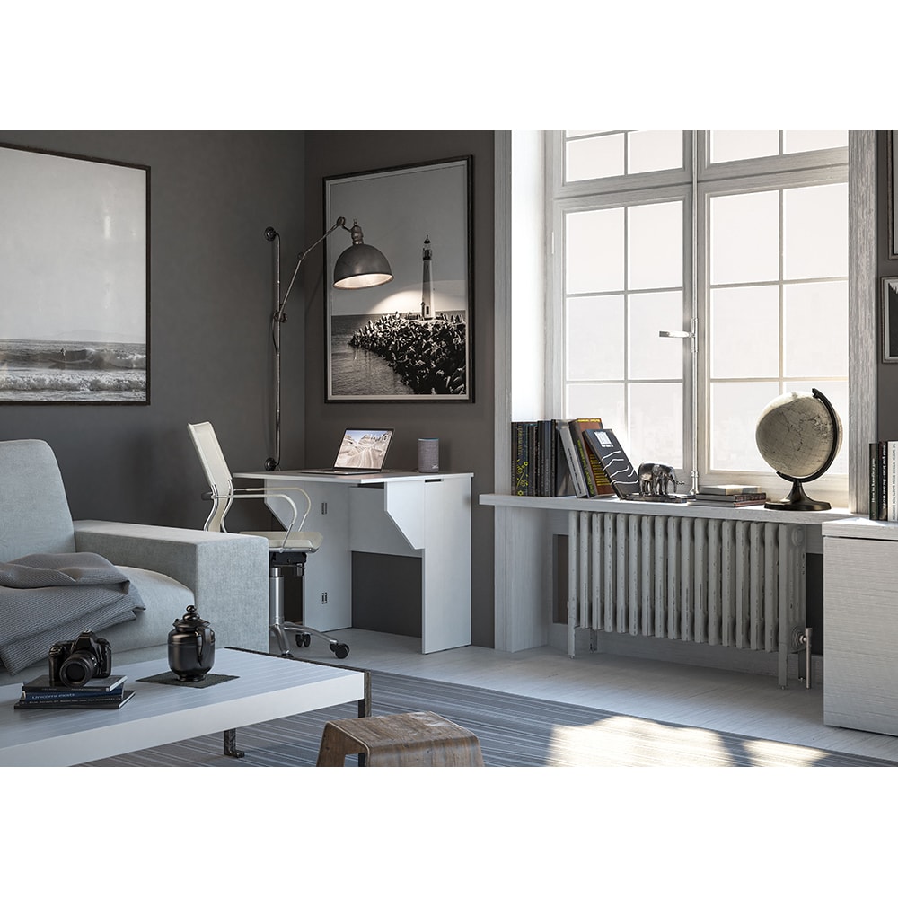 Birou pliabil Bingo, 75 x 78 x 70 cm, alb