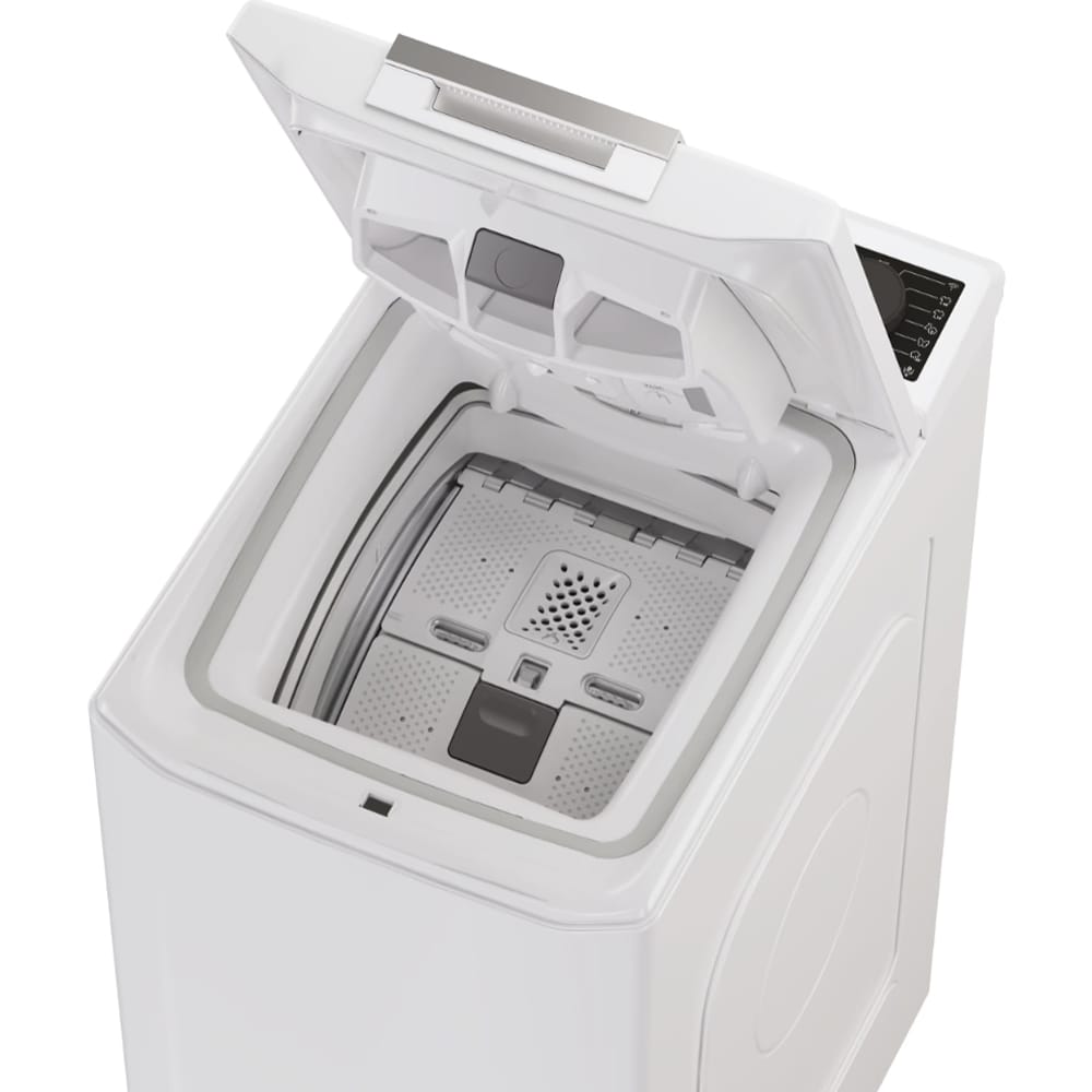 Masina de spalat rufe verticala HAIER THASN286TM5-S, Steam, Wi-Fi, 8 kg, 1200rpm, Clasa A, alb